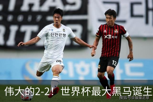 伟大的2-2！世界杯最大黑马诞生？ 逼平两大世界冠军实现国足目标
